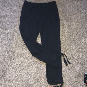 AERIE paper bag pants